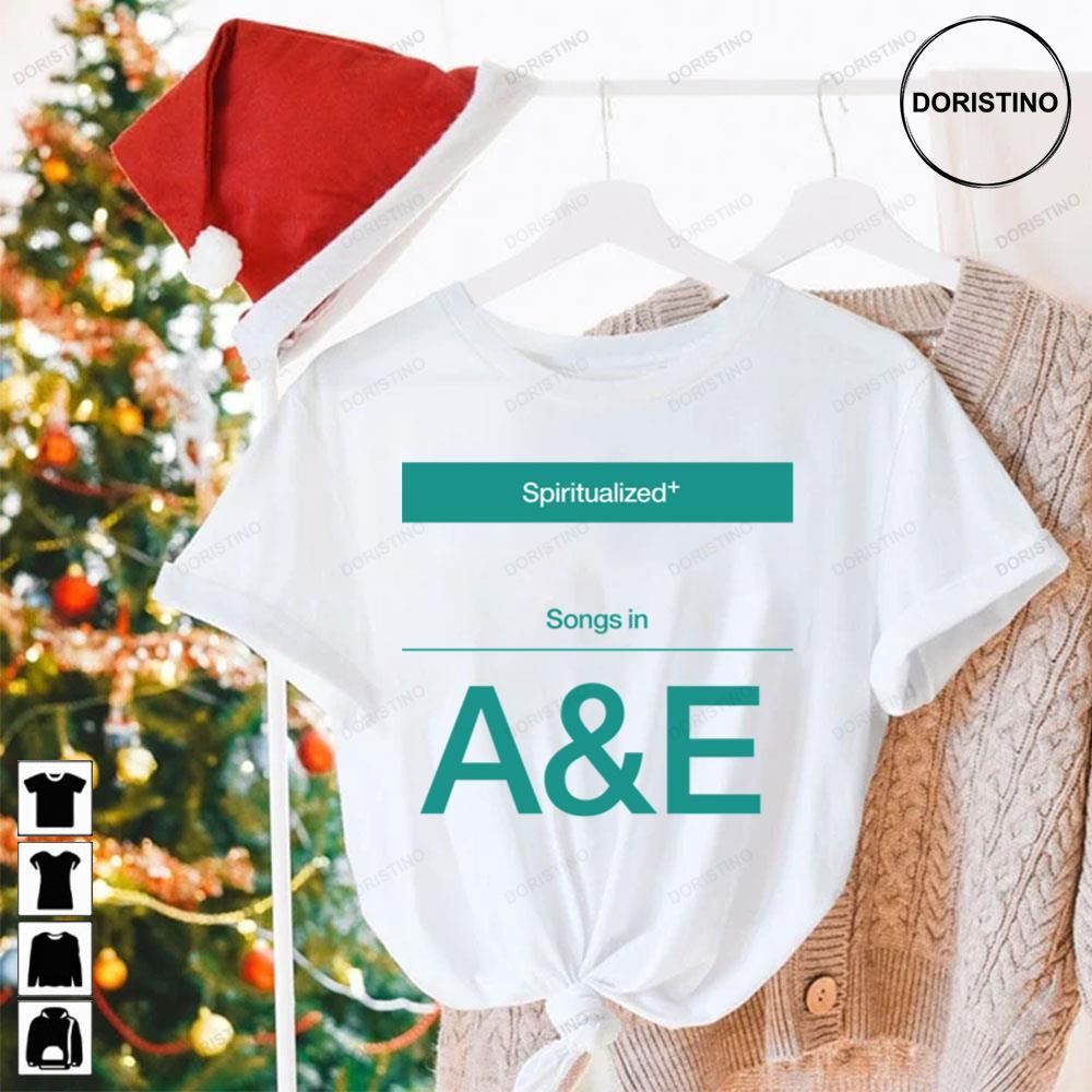 Songs In A And E Spiritualized Awesome Shirts